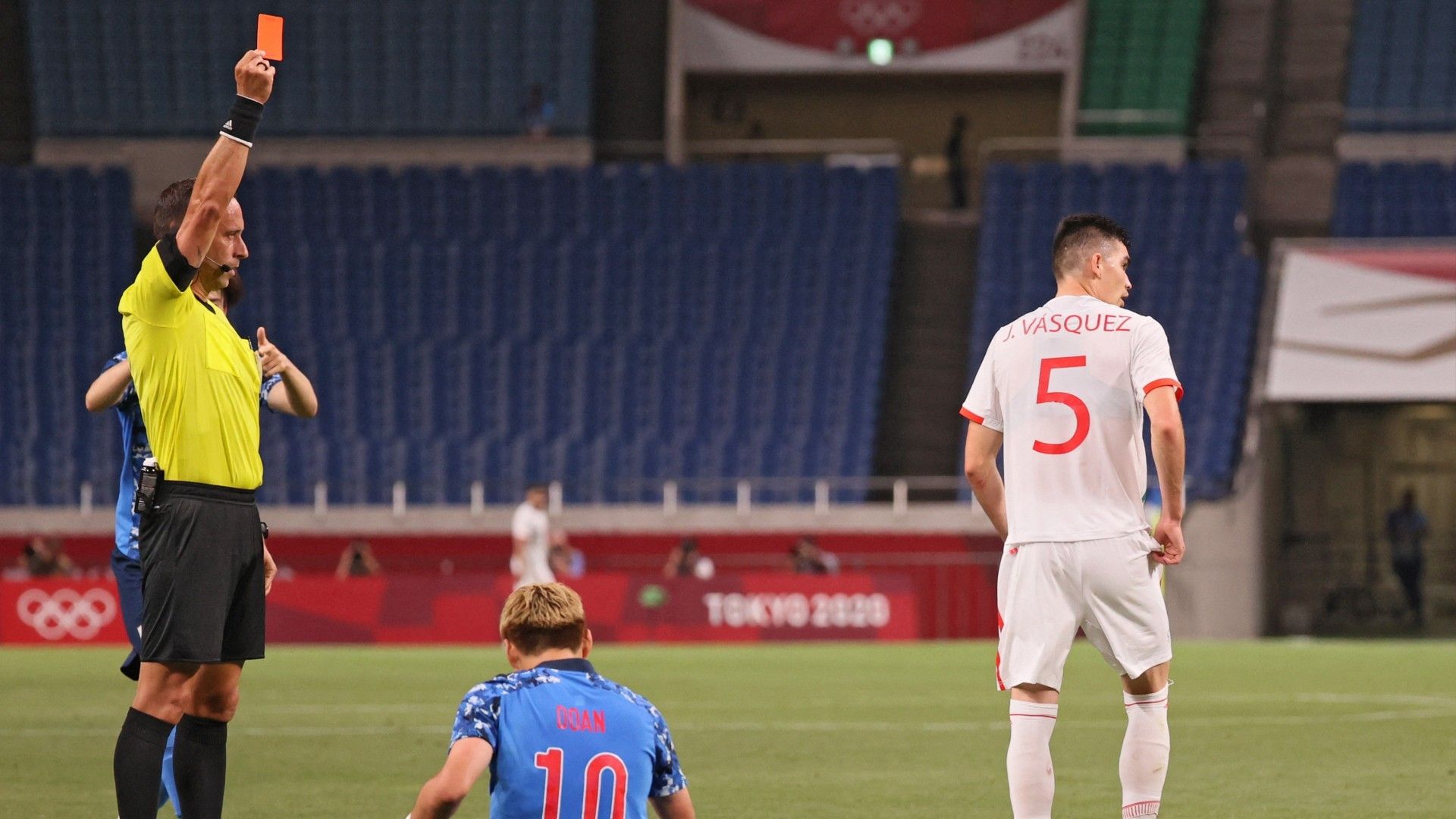 Johan Vásquez México Selección mexicana Juegos Olímpicos