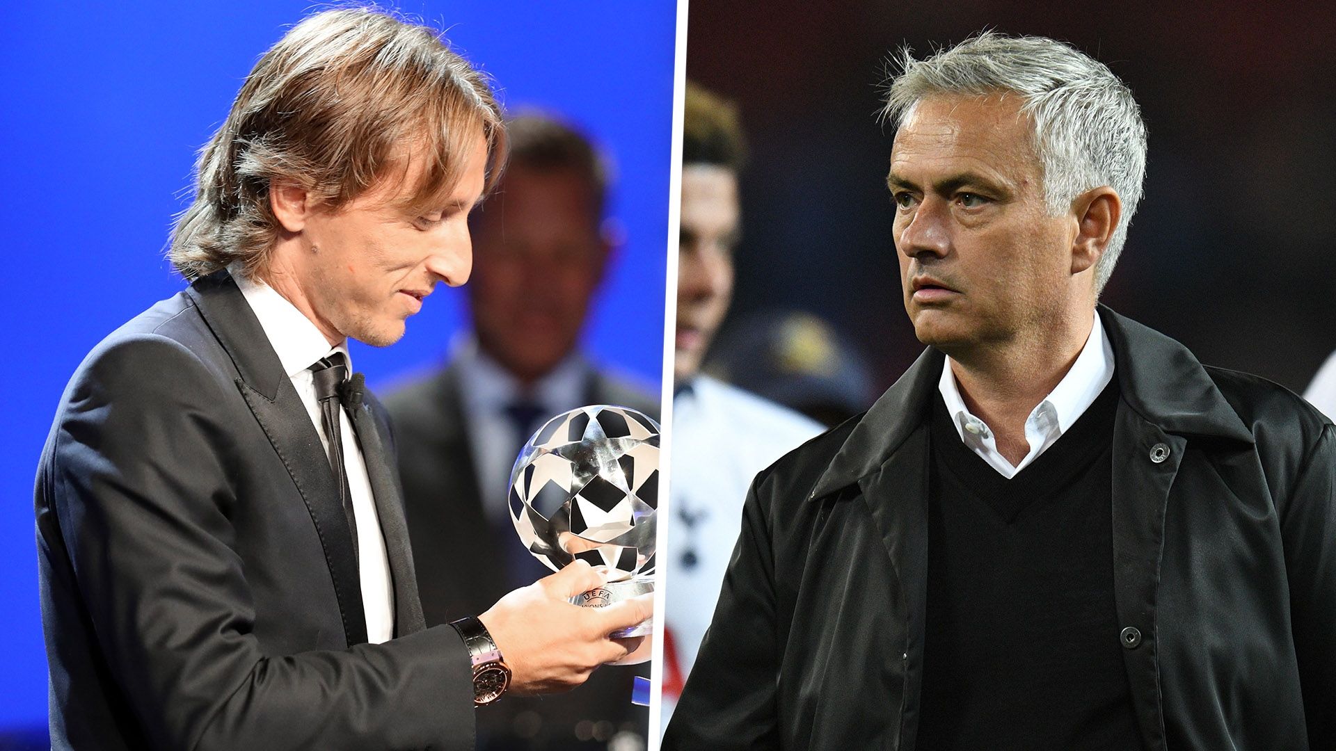 Luka Modric Jose Mourinho