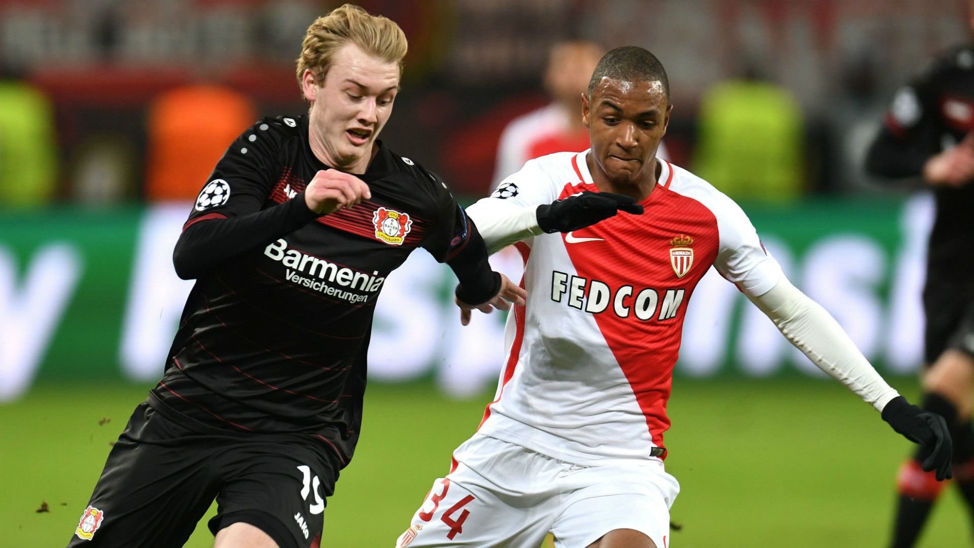 Julian Brandt Abdou Diallo Bayer Leverkusen AS Monaco Champions League 07122016