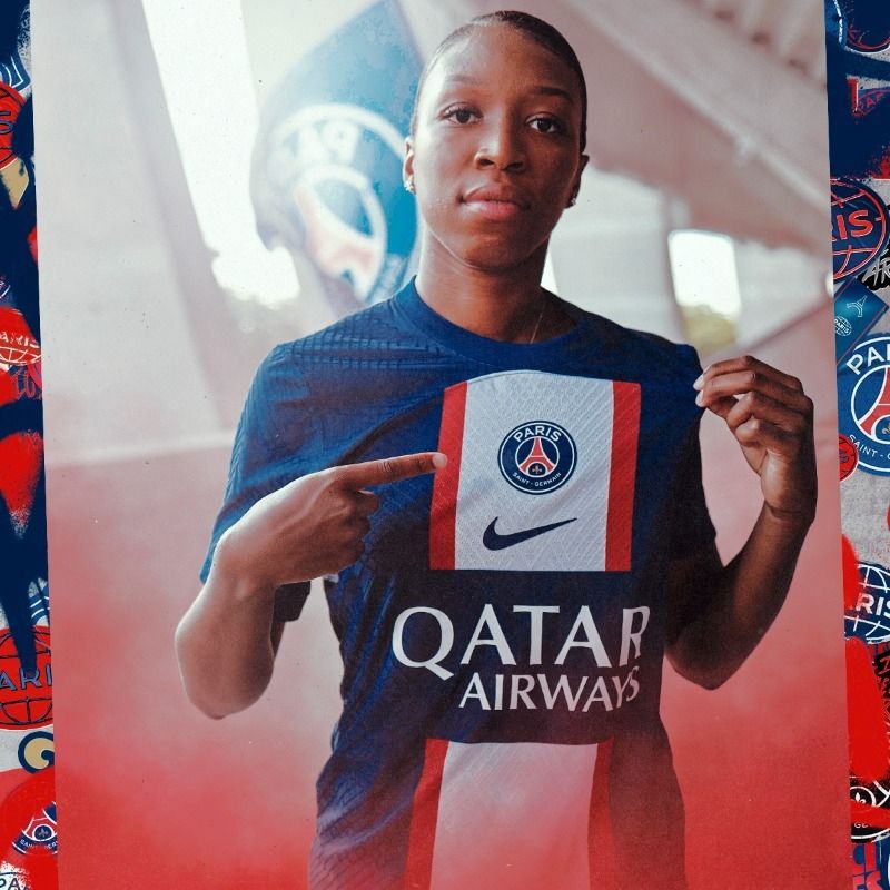 Maillot PSG 2022-2023 domicile Grace Geyoro