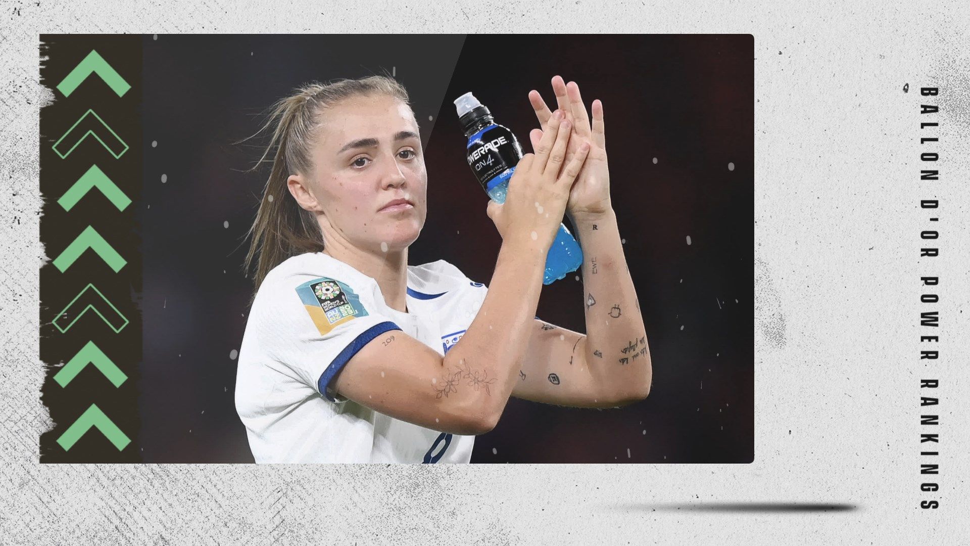 Georgia Stanway Ballon d'Or rankings up