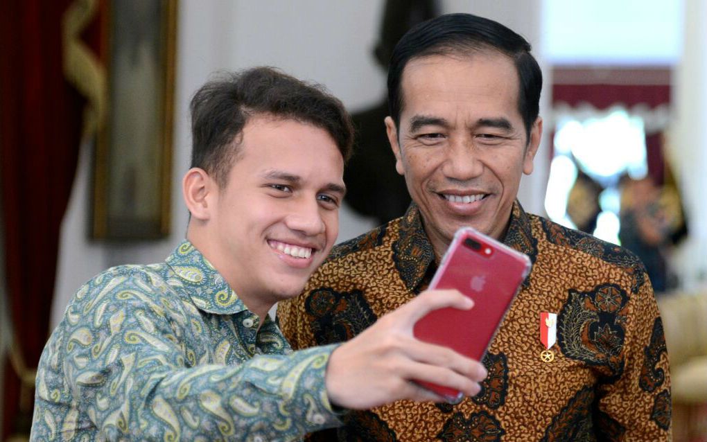 Presiden Joko Widodo & Egy Maulana Vikri