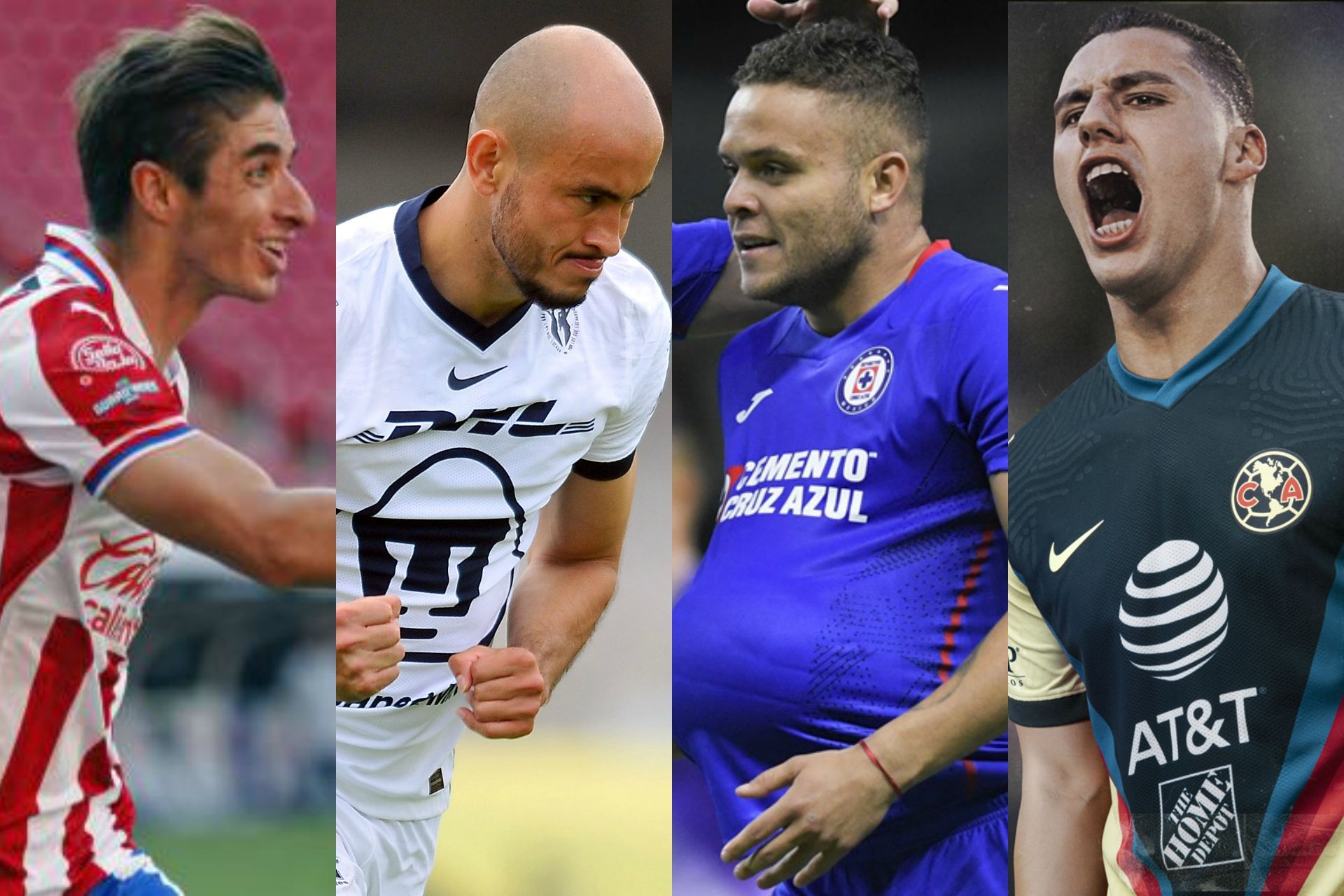 Chivas Pumas Cruz Azul América Apertura 2020