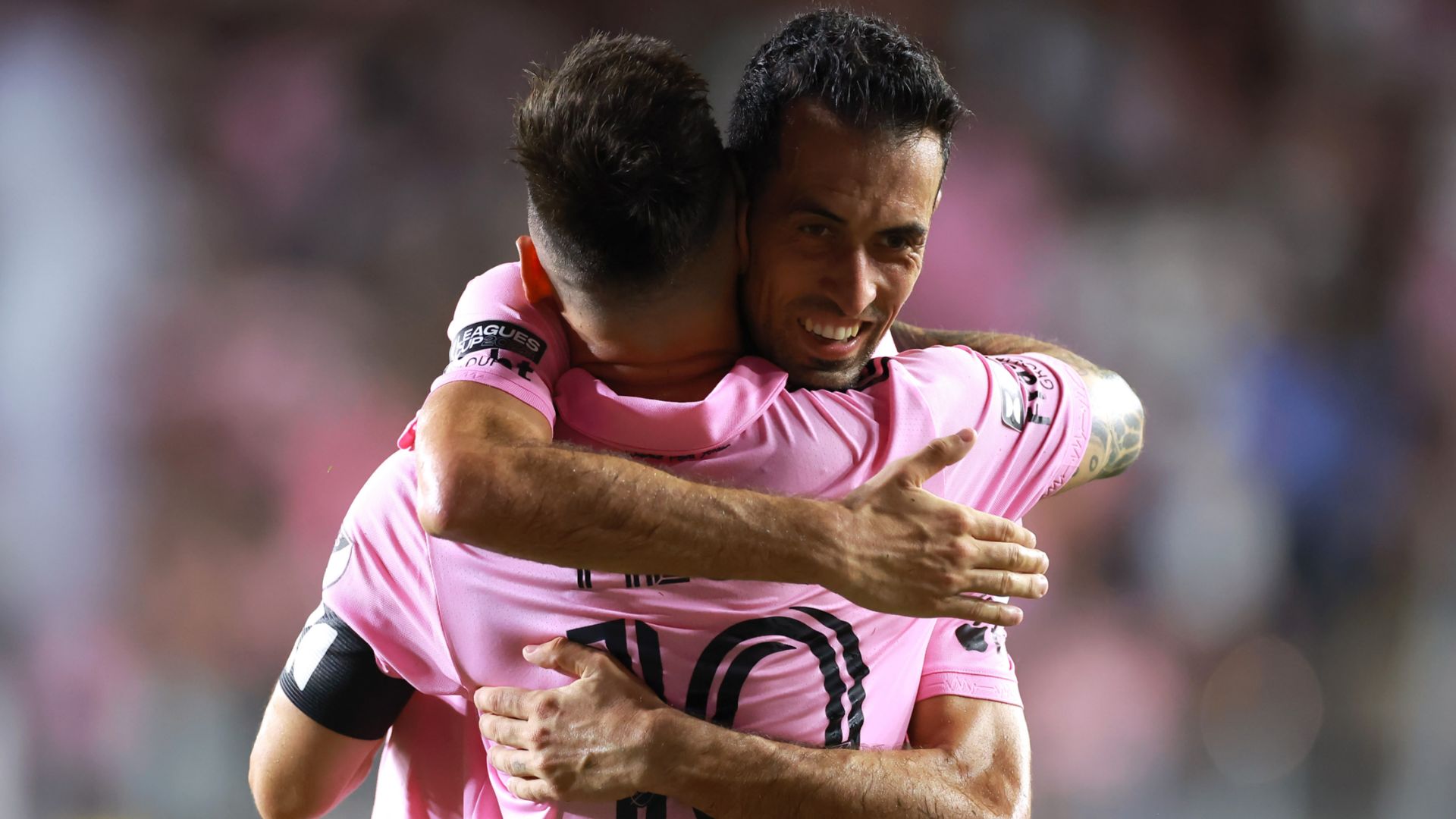 Lionel Messi Sergio Busquets Inter Miami 2023