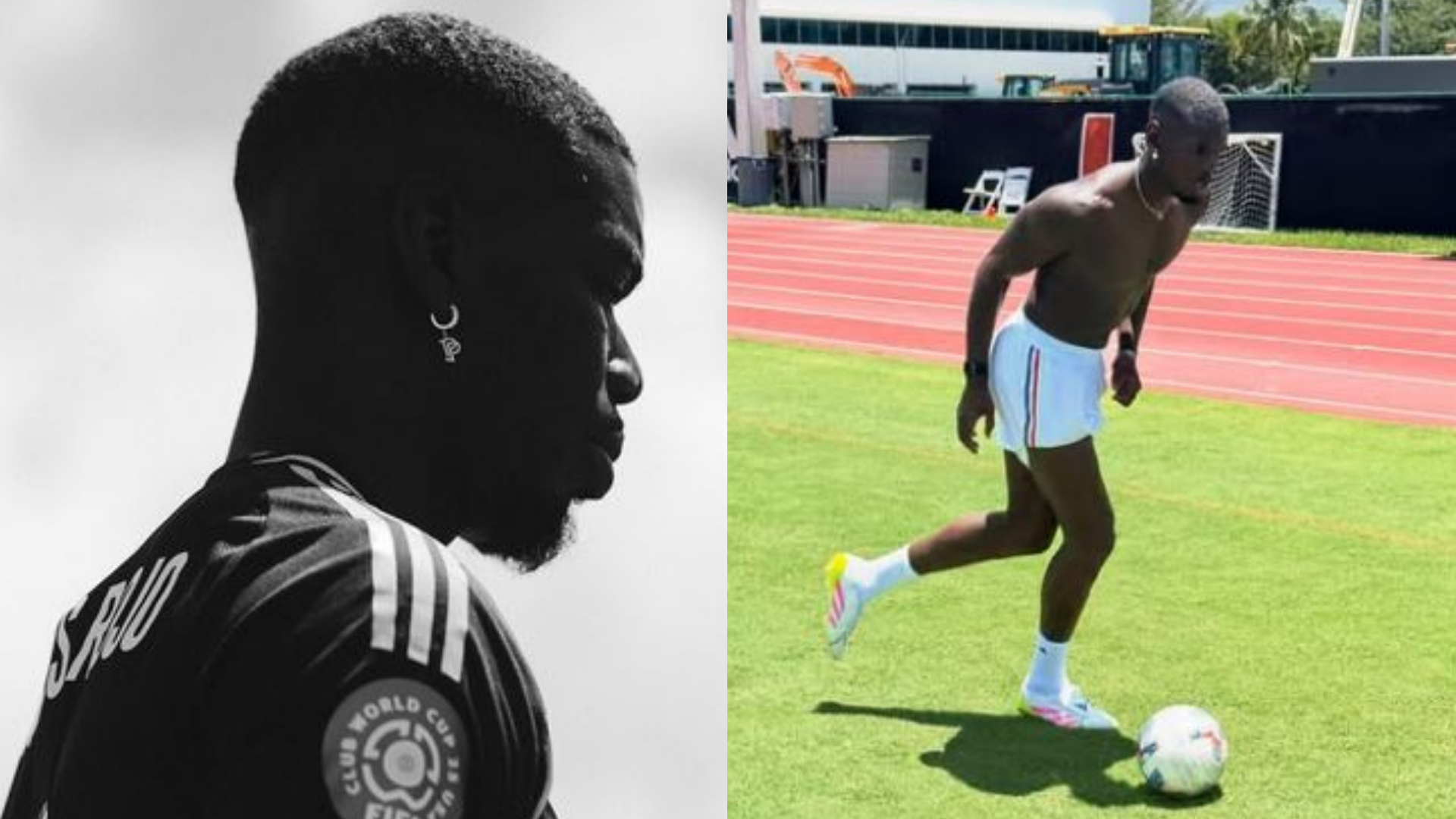 Transfer hint? Paul Pogba wears surprise kit as French superstar continues preparations to return to football after 18-month doping ban amid Monaco links | Goal.com UK