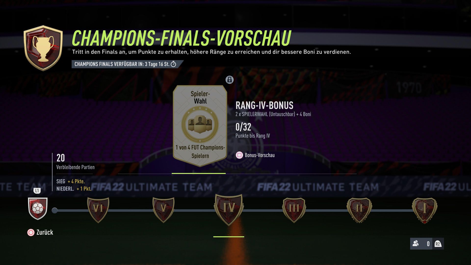 FIFA 22 FUT Champions Finals