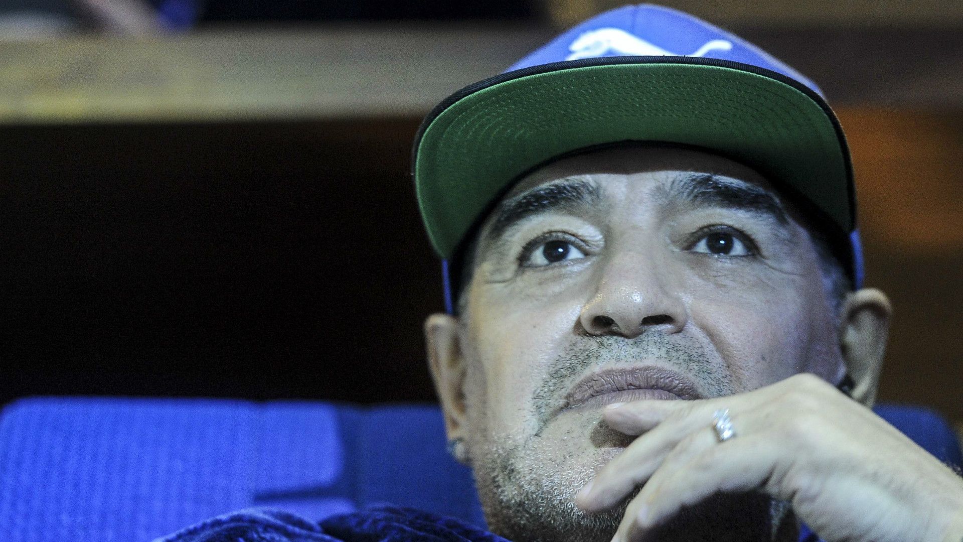 Diego Maradona Final Copa Davis 2016