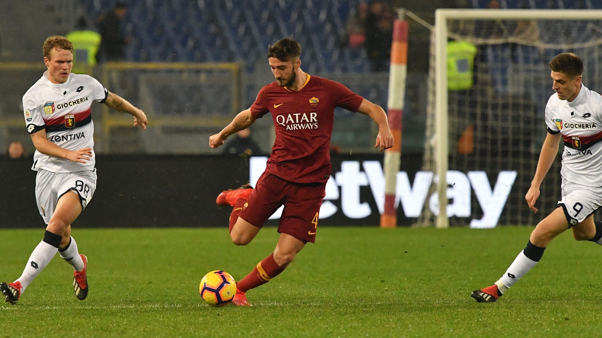 Bryan Cristante Roma Genoa Serie A