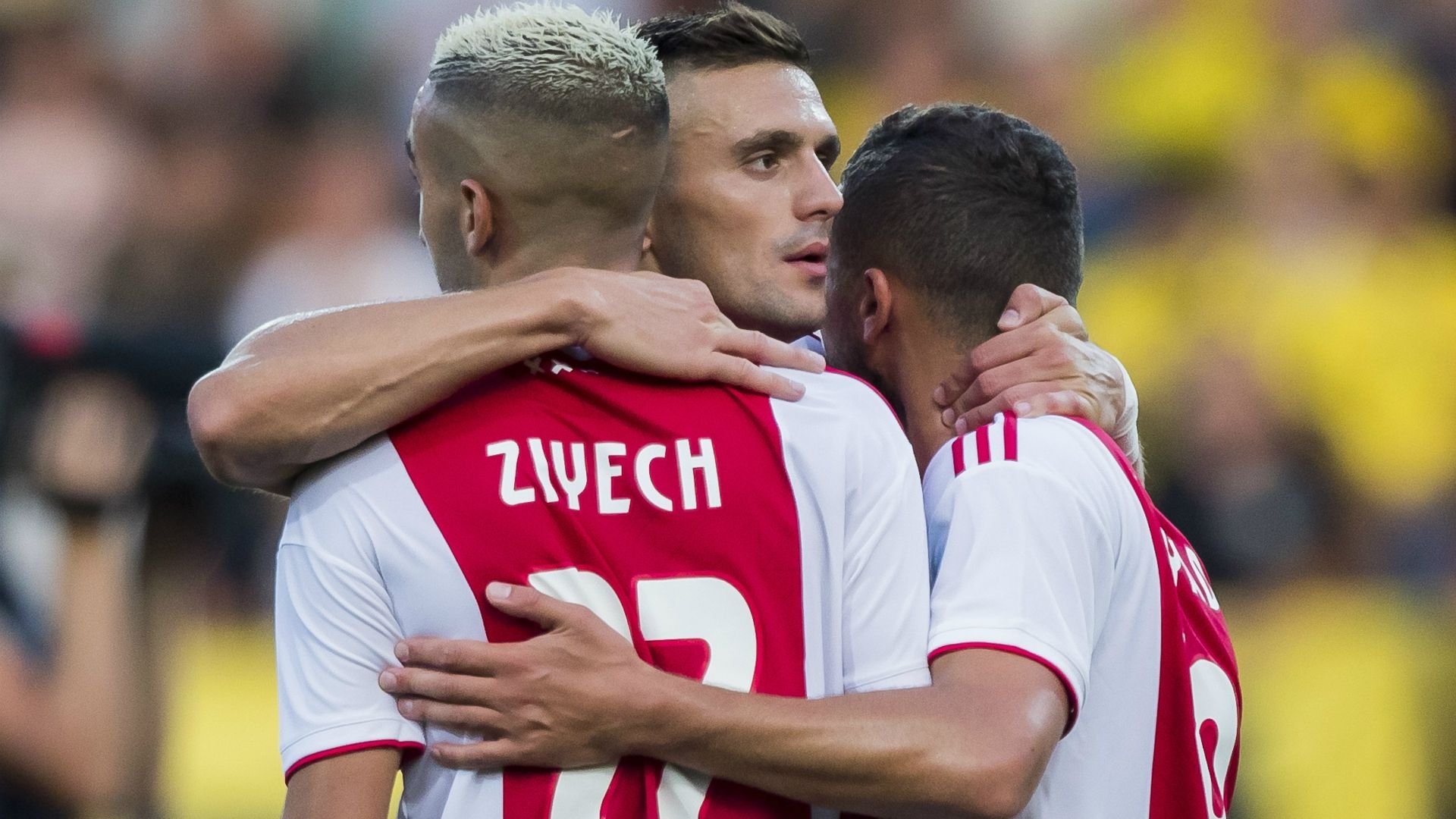 Hakim Ziyech, Zakaria Labyad, Ajax, Eredivisie 08182018