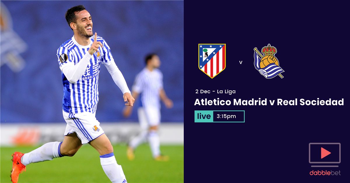 Atletico Madrid Real Sociedad graphic