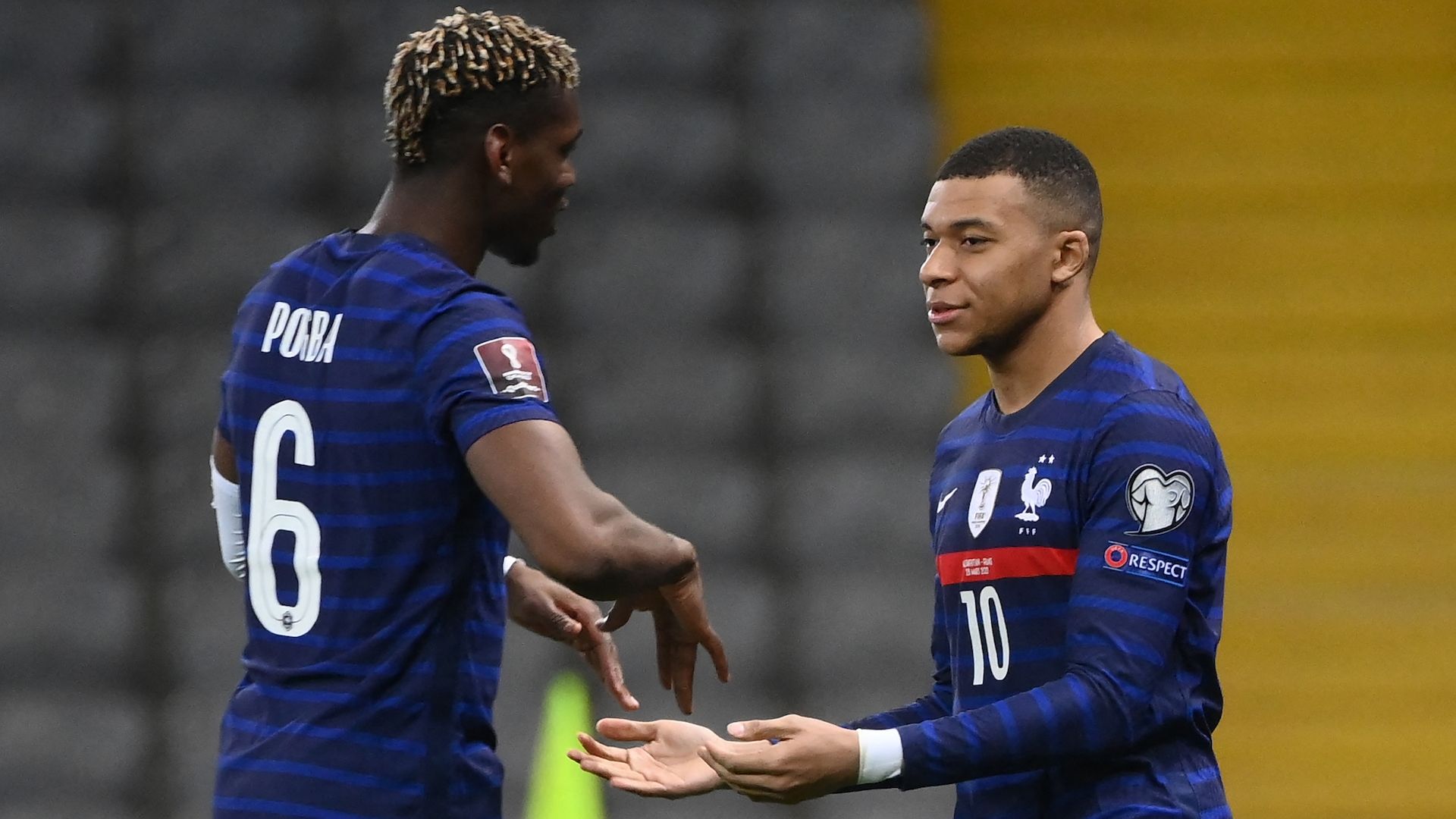Paul Pogba & Kylian Mbappe