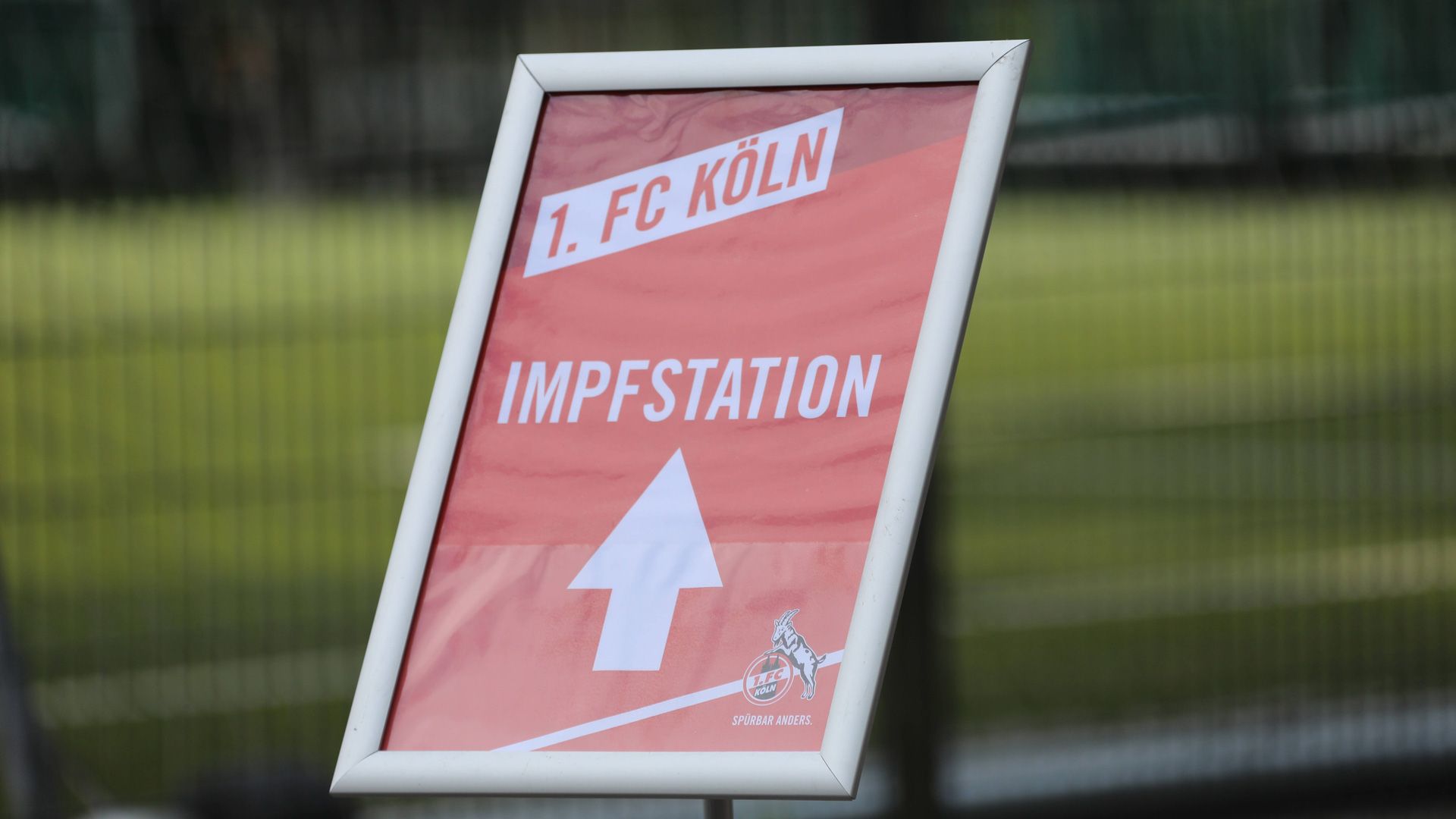 GER ONLY 1. FC Köln Impfstation Corona Covid