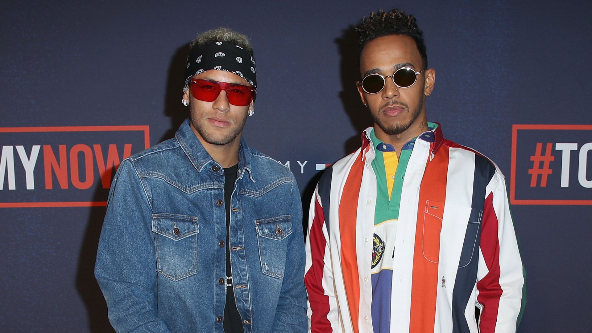 Neymar, Lewis Hamilton