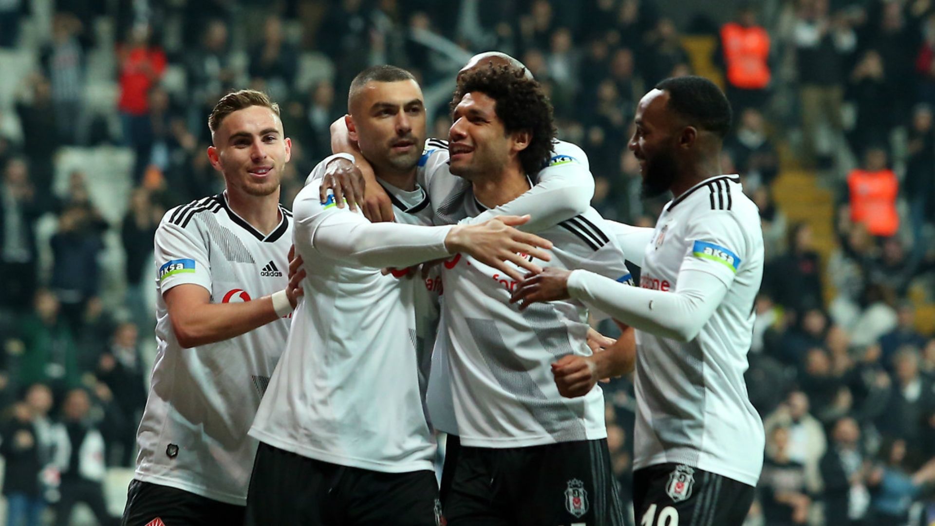 Besiktas Boyd Burak Elneny NKoudou