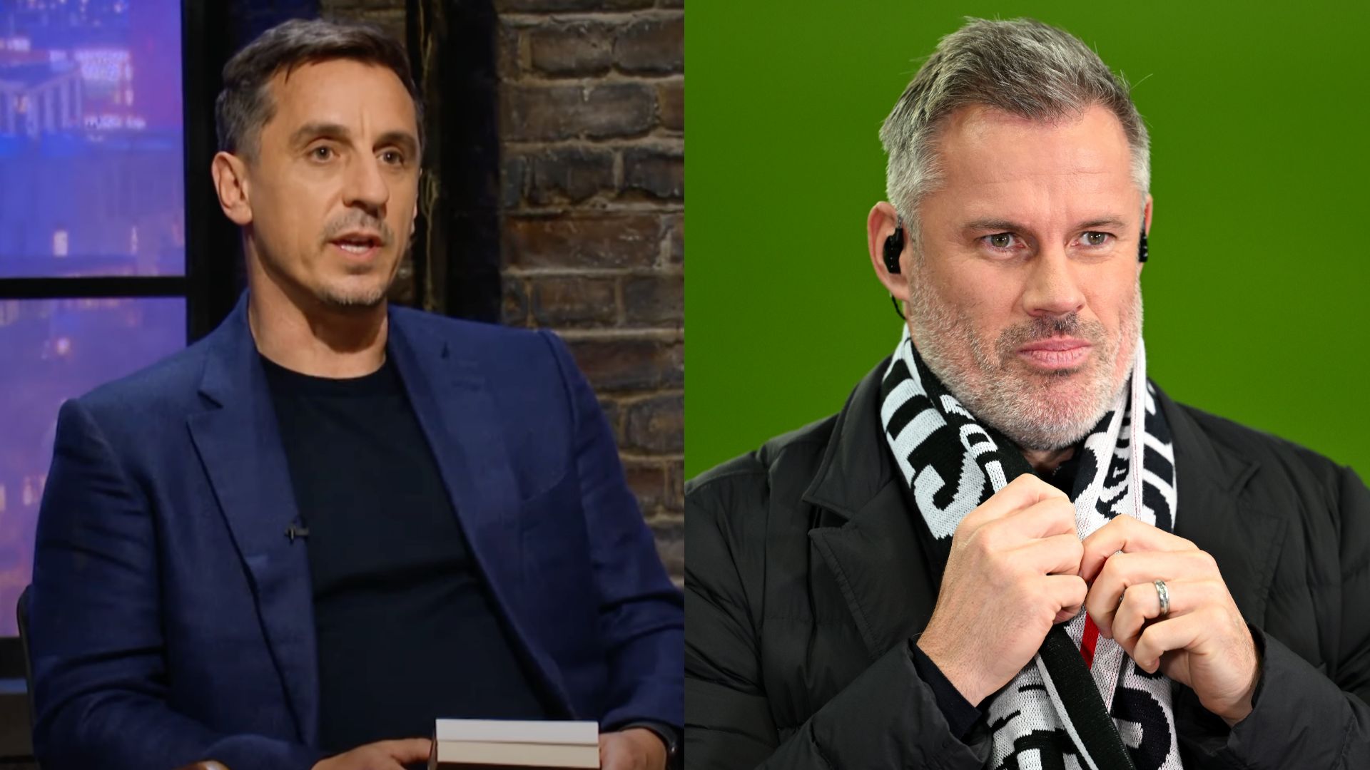 Gary Neville and Jamie Carragher