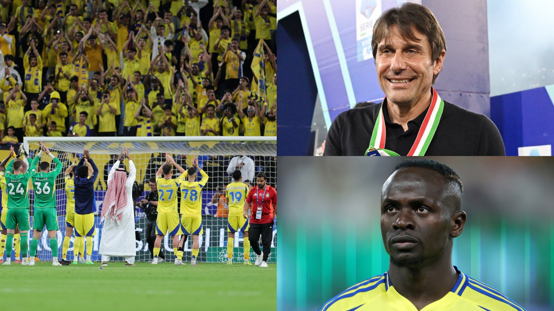 Al Nassr Antonio Conte Sadio Mane