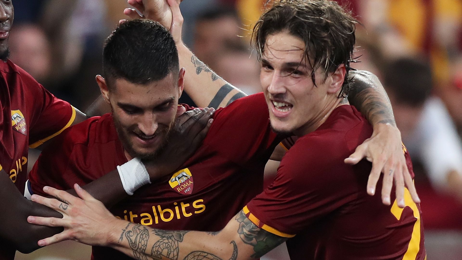 Zaniolo Pellegrini Roma Serie A