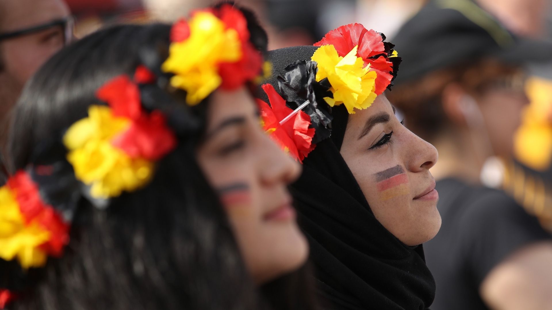 美女サポワールドカップ_ドイツvsメキシコ_ドイツ1