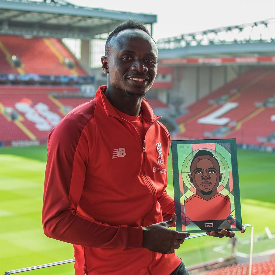 Sadio Mane Liverpool Goal 50