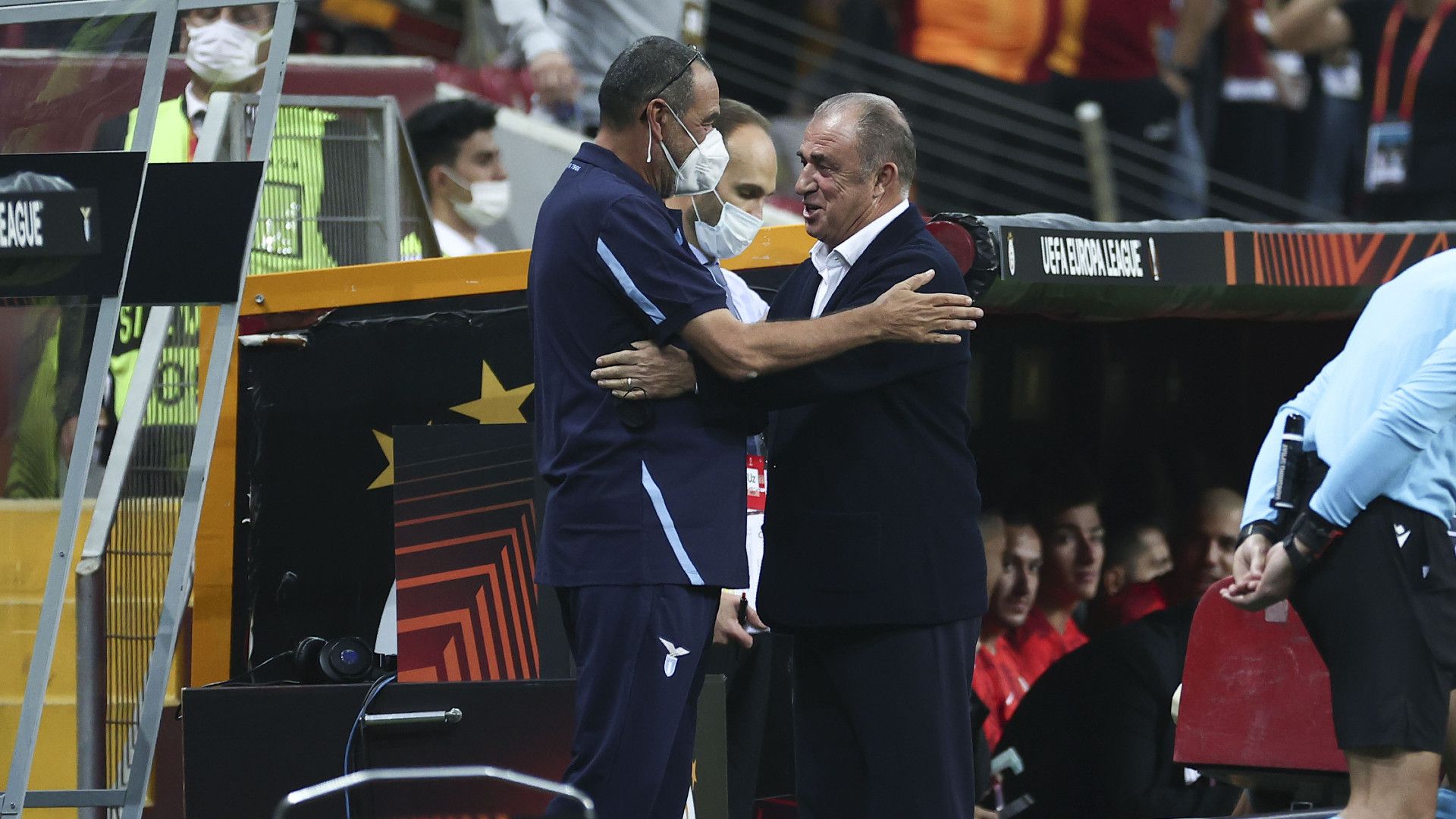 Galatasaray Lazio Fatih Terim Maurizio Sarri