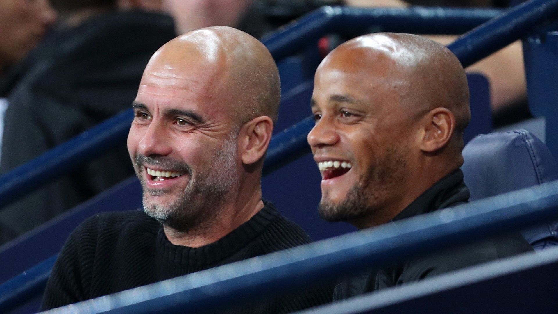 Pep Guardiola Vincent Kompany