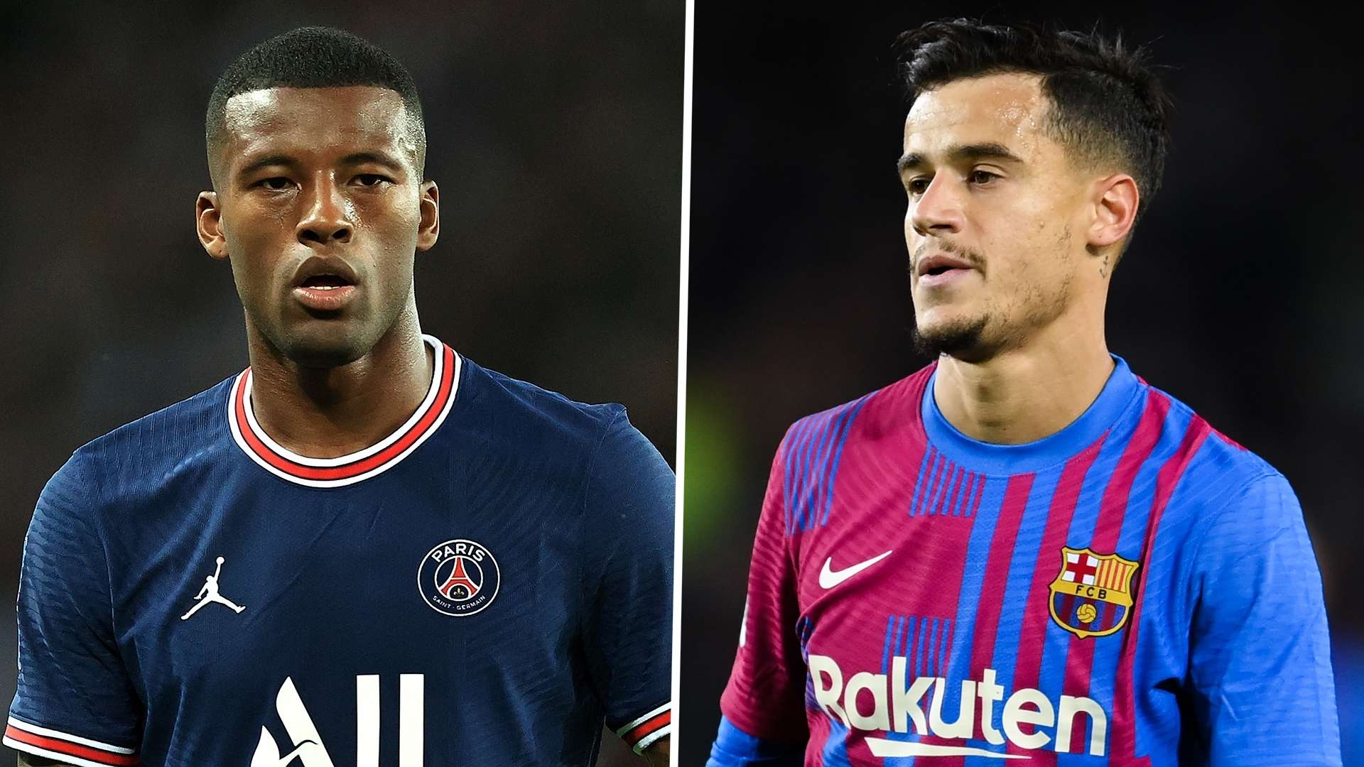Gini Wijnaldum Philippe Coutinho PSG Barcelona GFX