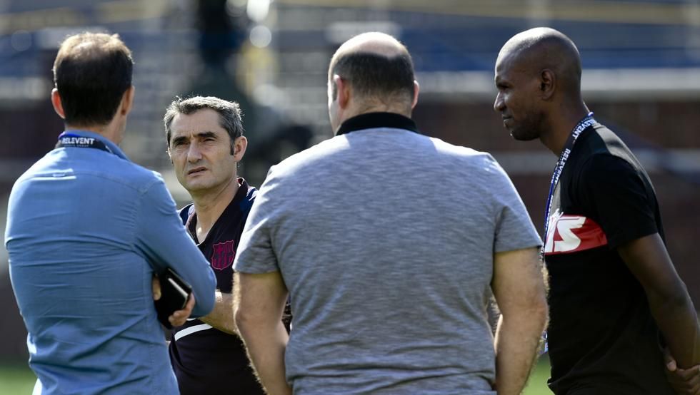 Valverde, Planes, Abidal Òscar Grau