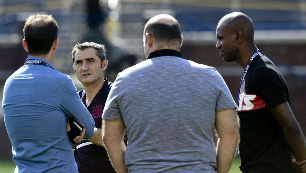 Valverde, Planes, Abidal Òscar Grau