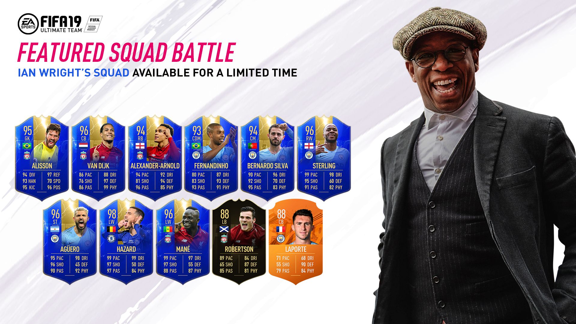 Ian Wright FIFA Squad Battle