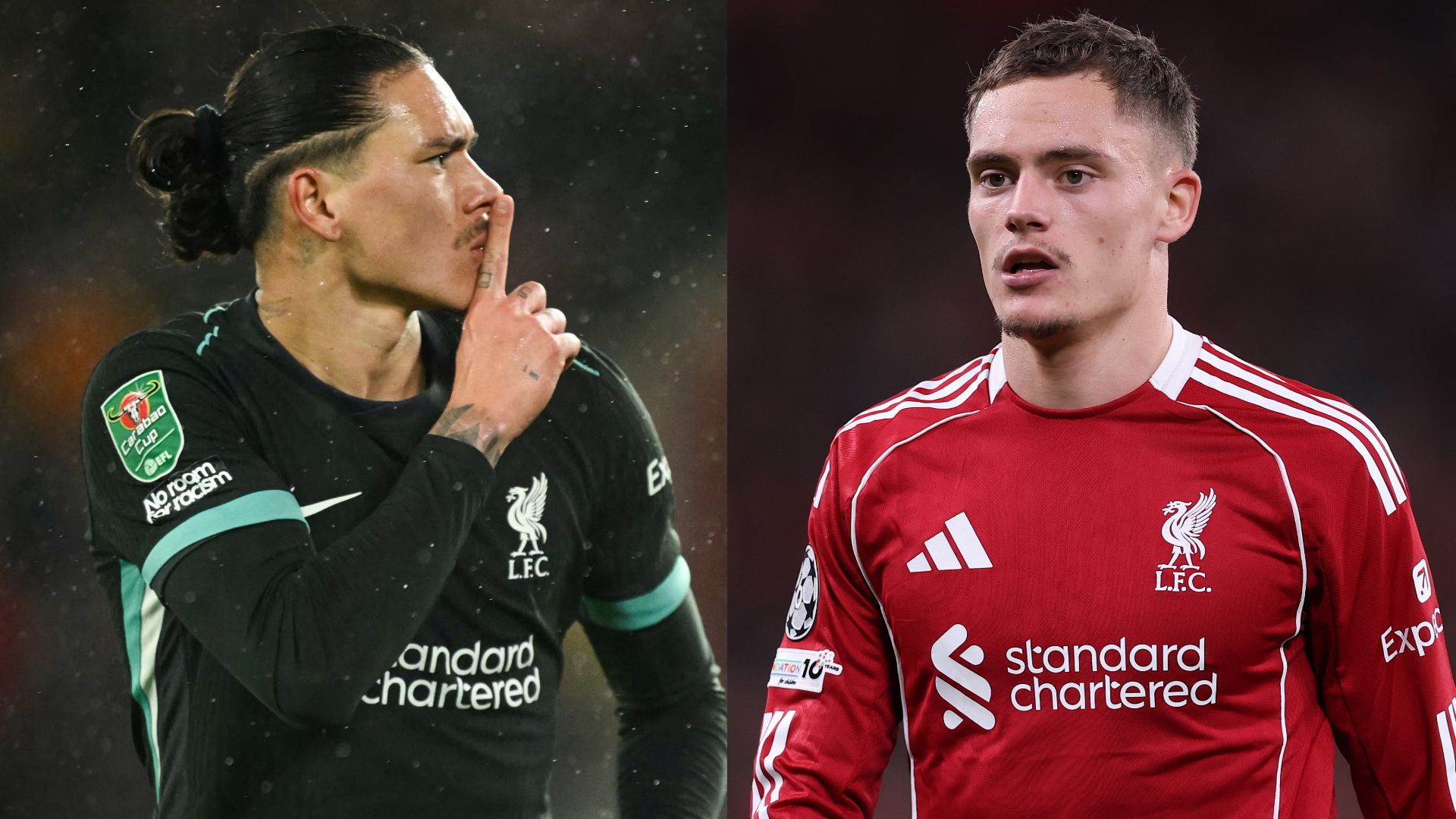 Darwin Nunez Florian Wirtz Liverpool