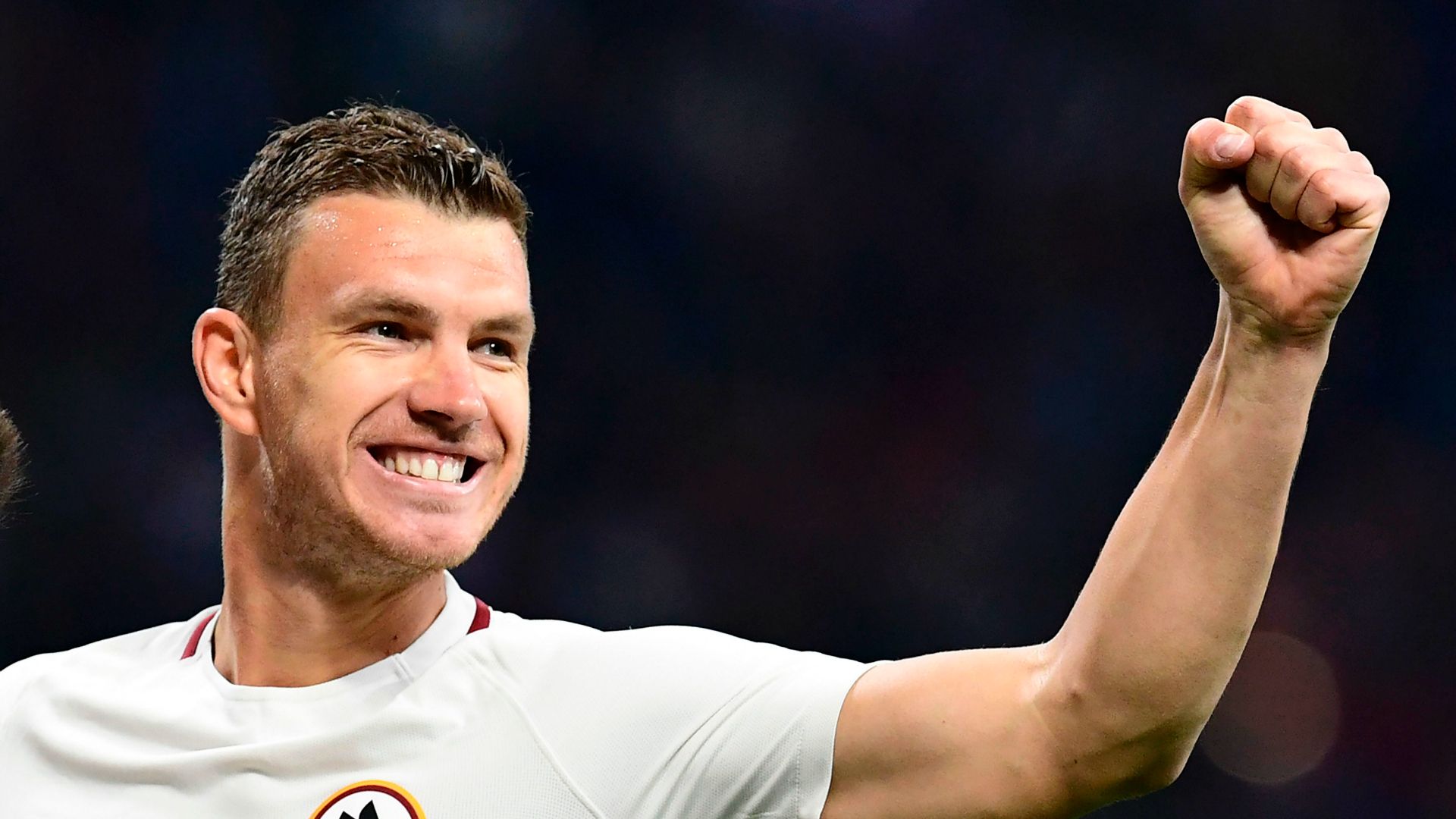 Edin Dzeko Milan Roma Serie A 07052017