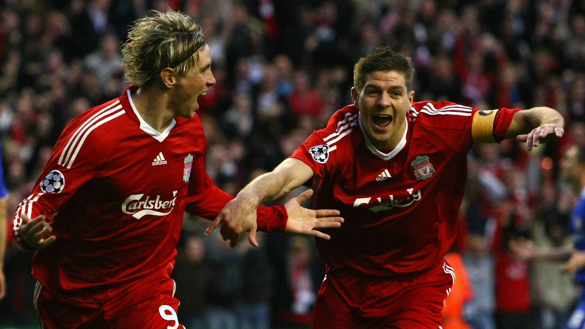 Liverpool Chelsea Fernando Torres Steven Gerrard Champions League 2009