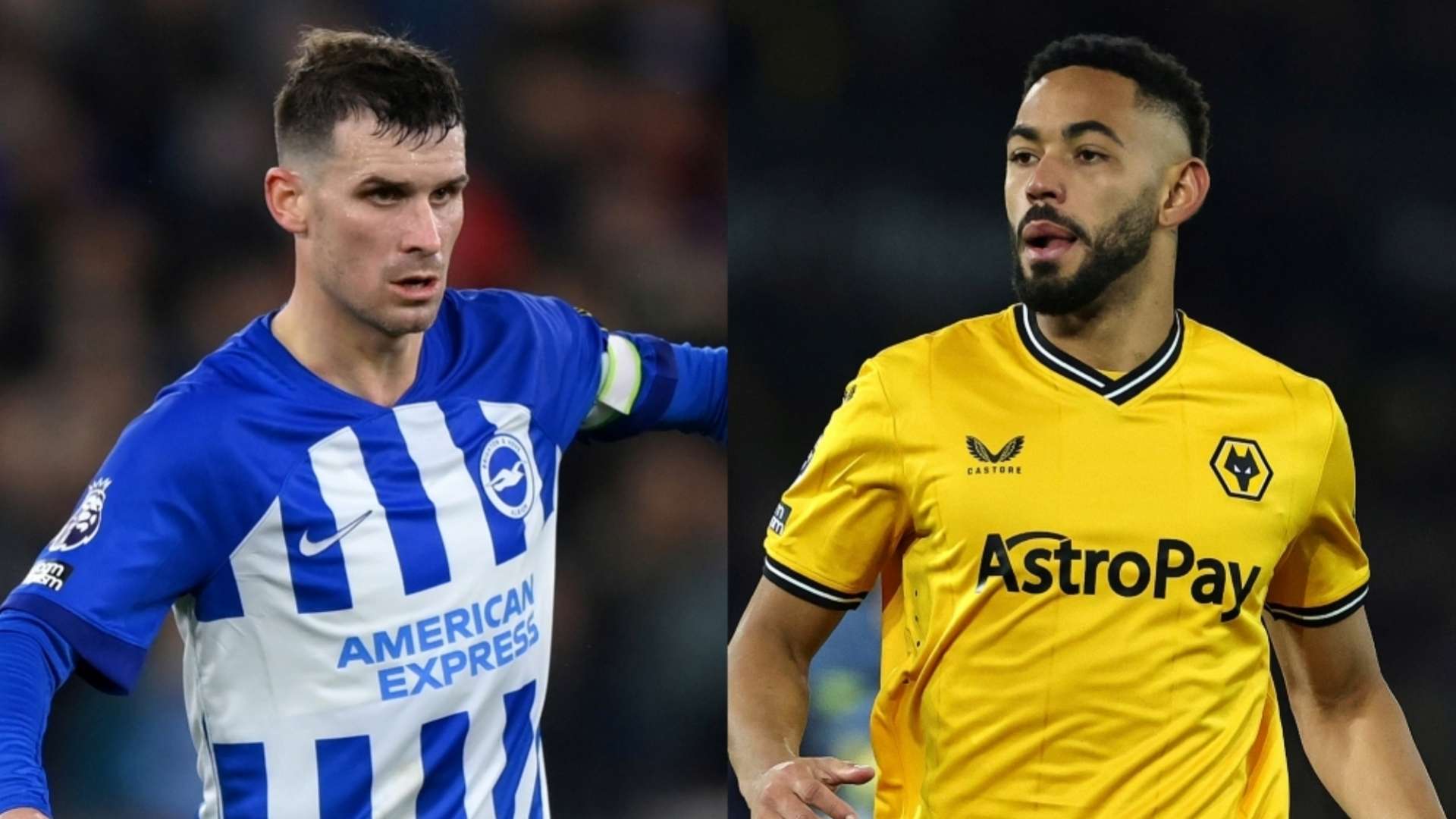 Pascal Gross Brighton Matheus Cunha Wolverhampton