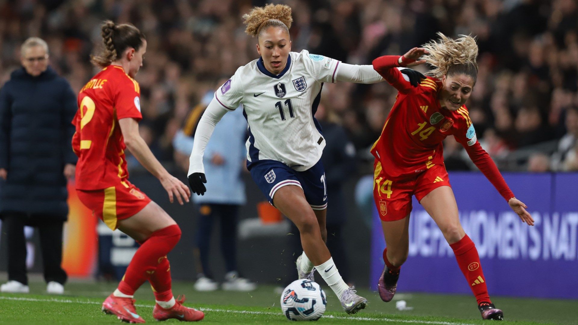 Ona Batlle Lauren James Laia Aleixandri Spain England Women 2025