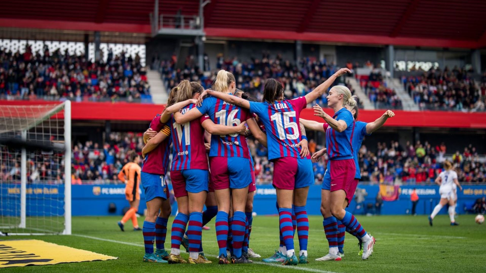 Barcelona femenino vs. Real Madrid femenino