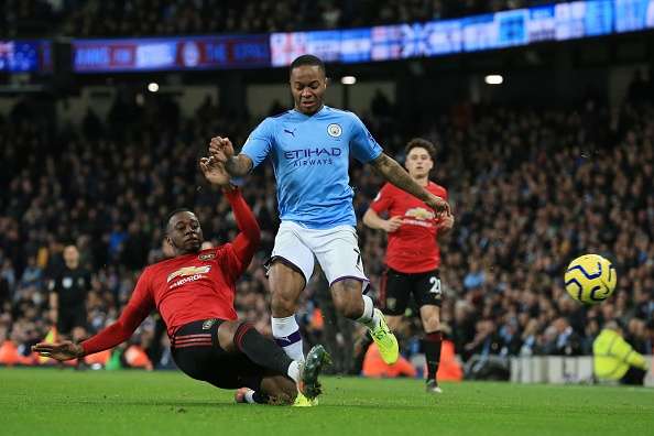 Aaron Wan-Bissaka vs Raheem Sterling