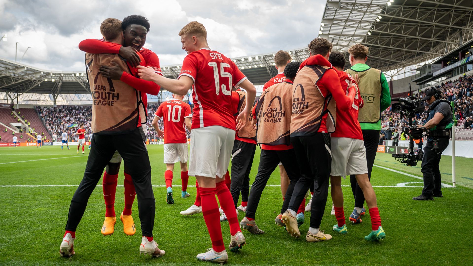 AZ players AZ Hajduk Youth League Final