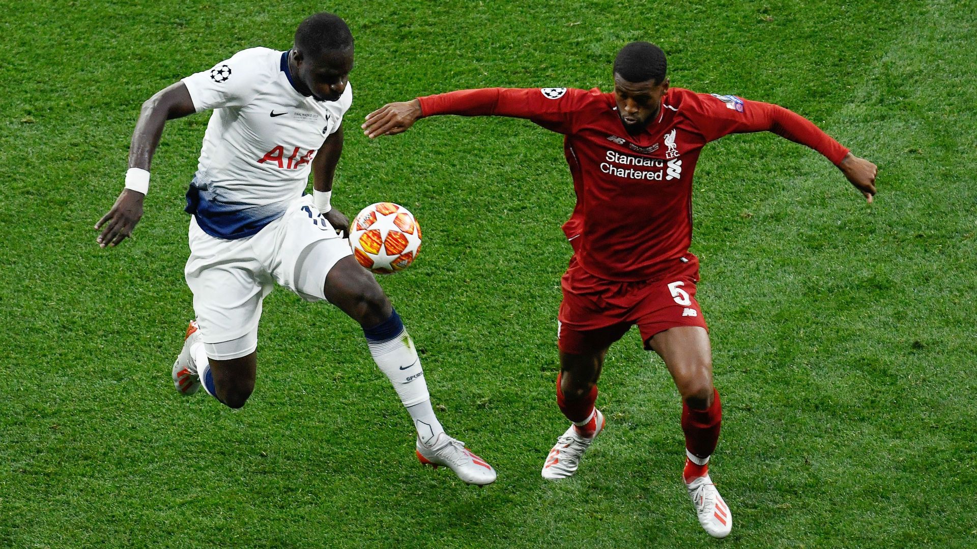 Geogino Wijnaldum Moussa Sissoko Liverpool Tottenham 01062019