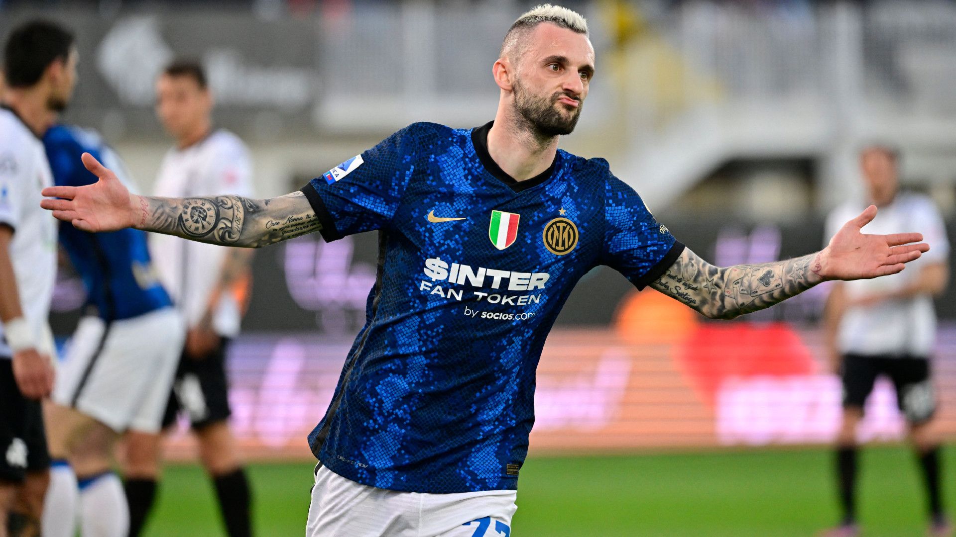 Marcelo Brozovic Spezia Inter Serie A 16042022