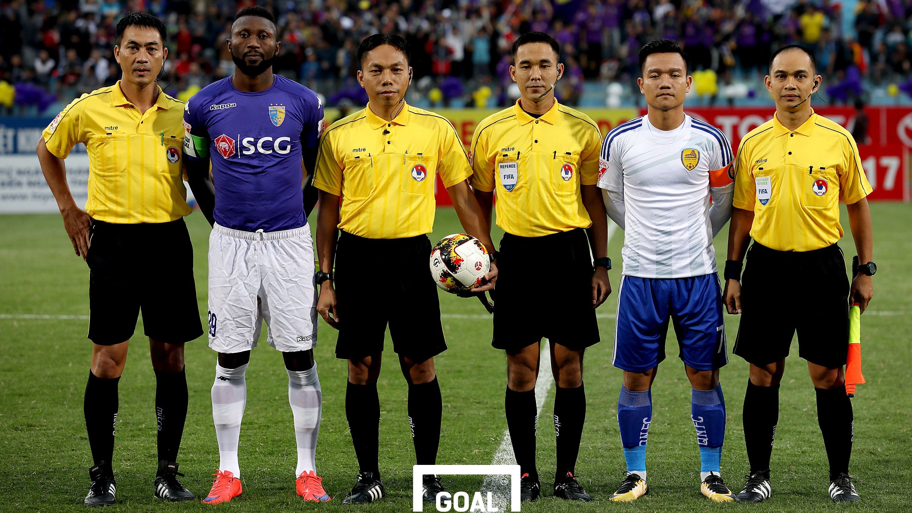 Trọng tài Hà Nội vs Quảng Nam