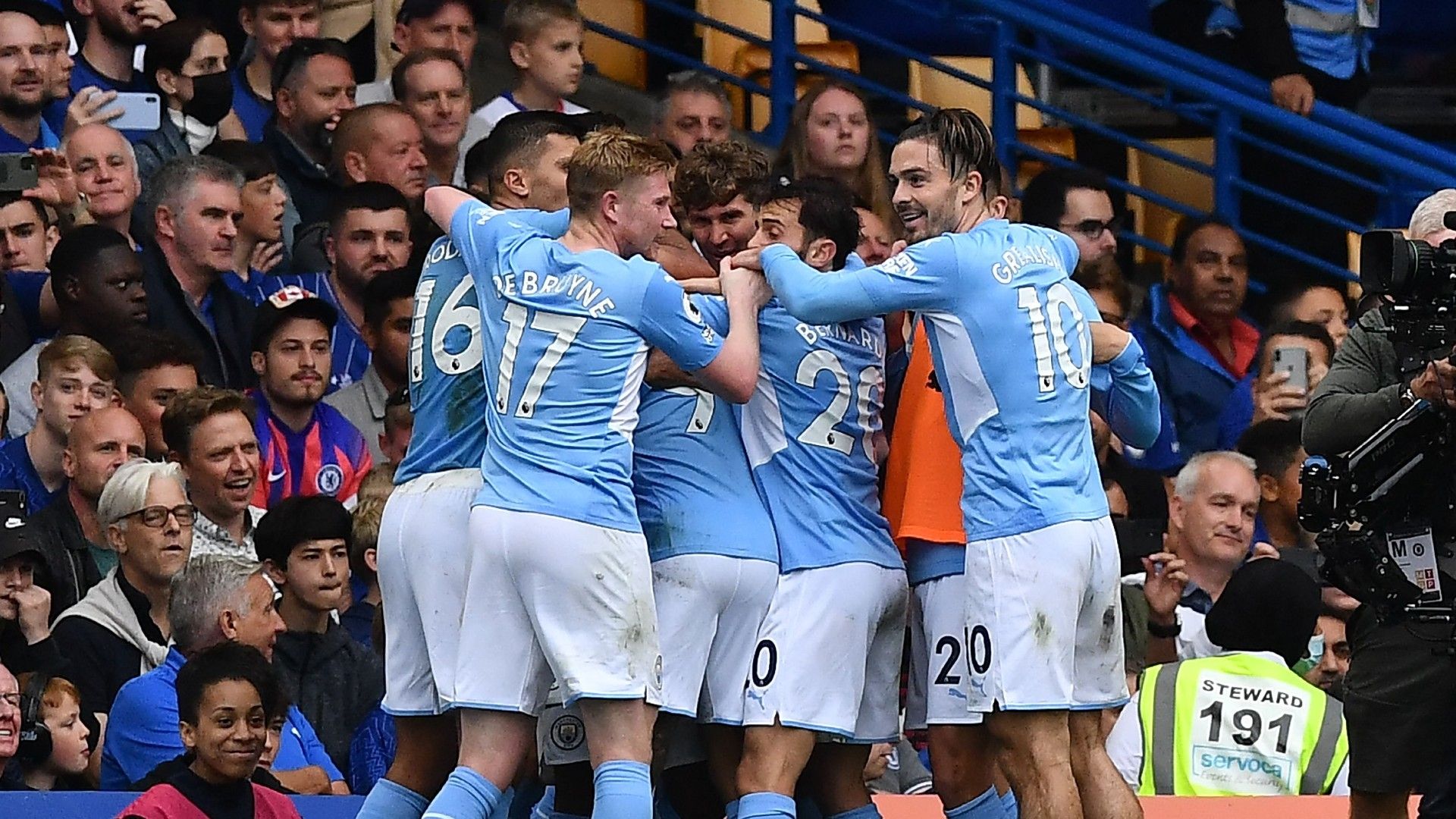 Manchester City players