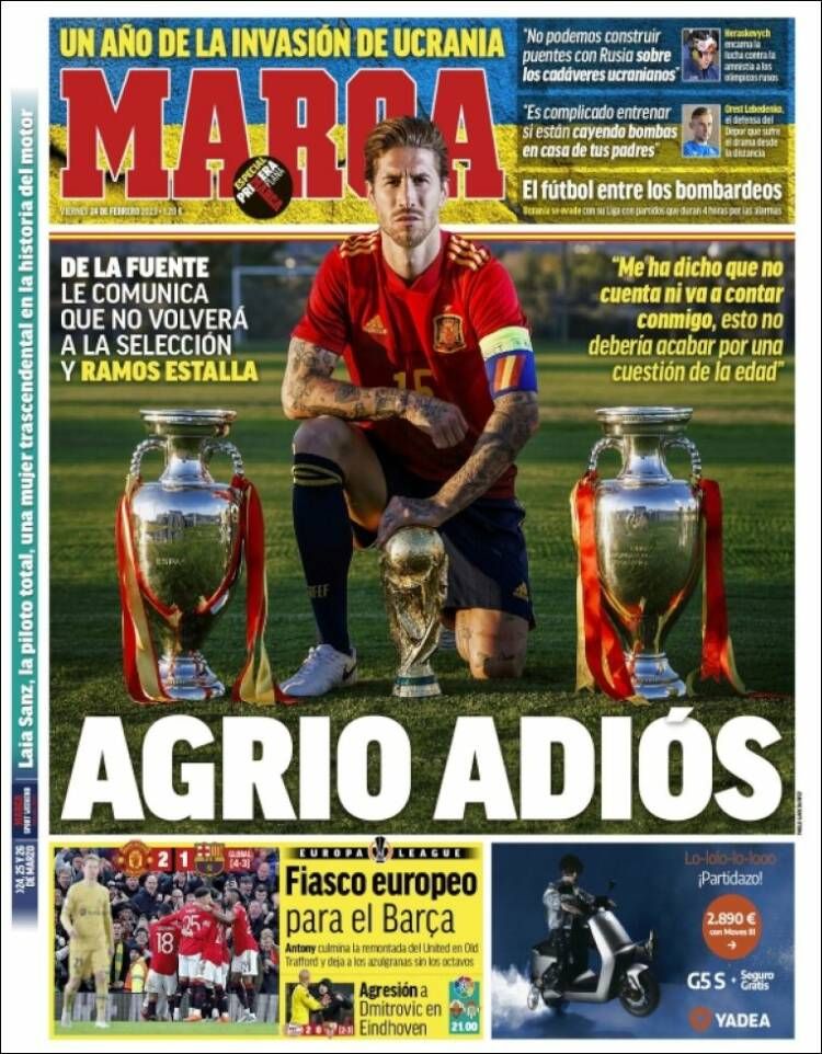 Portadas 24 de febrero 2023
