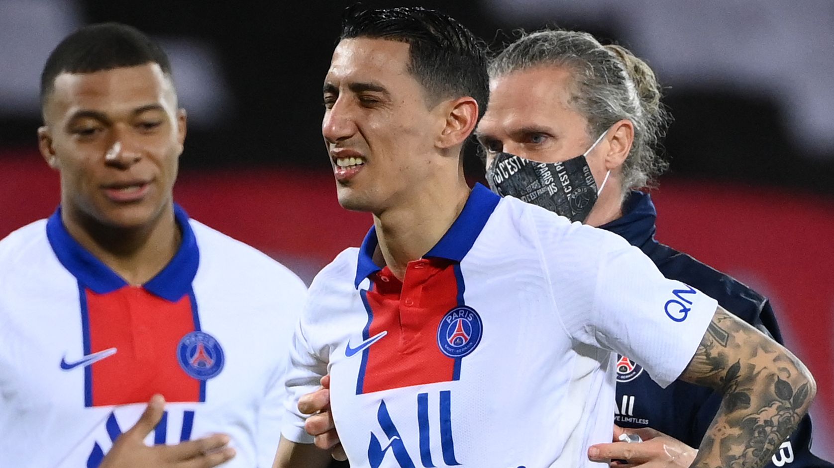 Kylian Mbappe Angel Di Maria Brest PSG Ligue 1 23052021