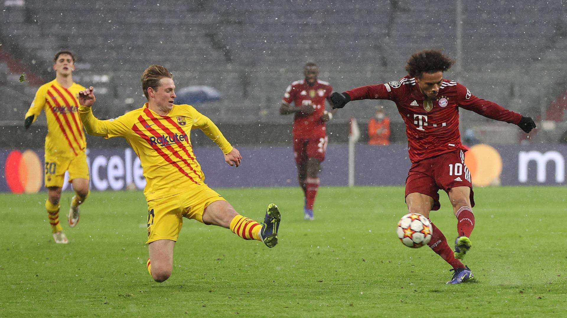 Frenkie de Jong Leroy Sane Barcelona Bayern