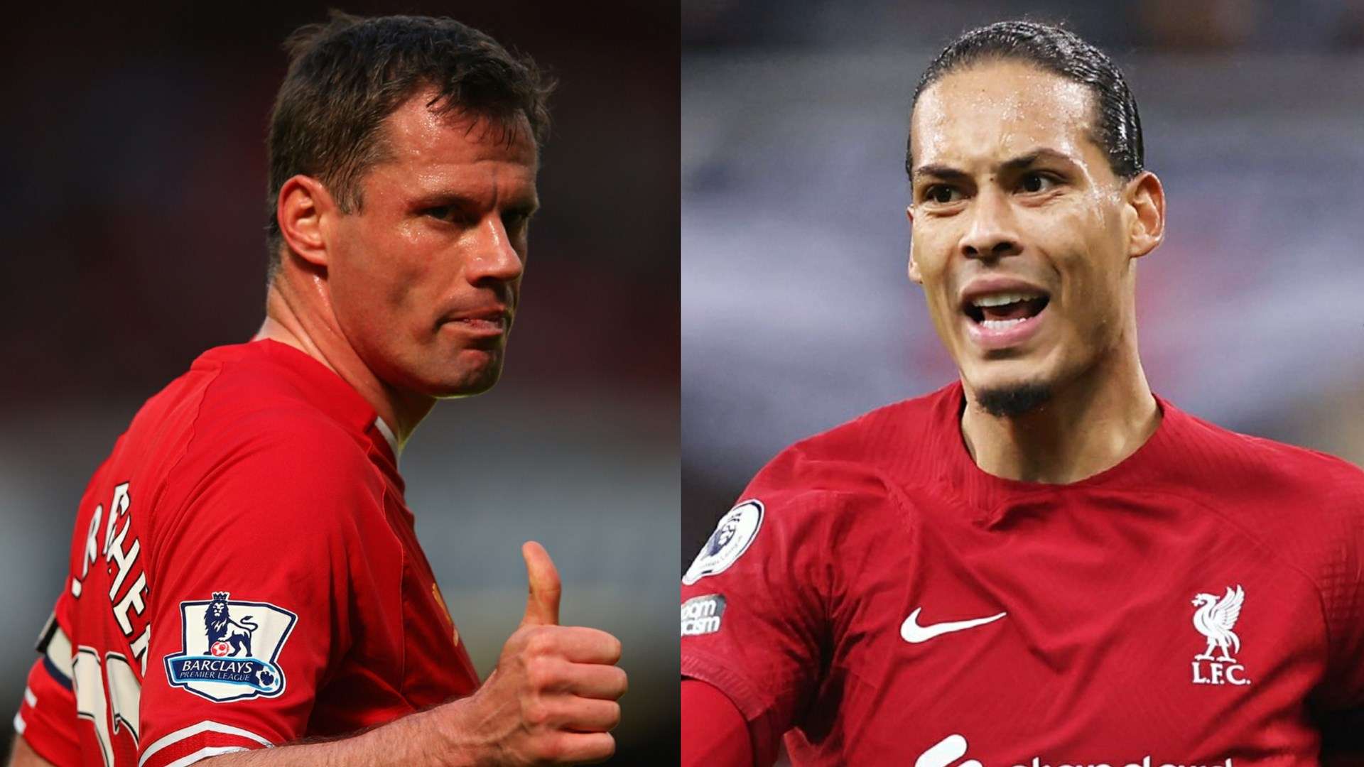 Jamie Carragher - Virgil van Dijk