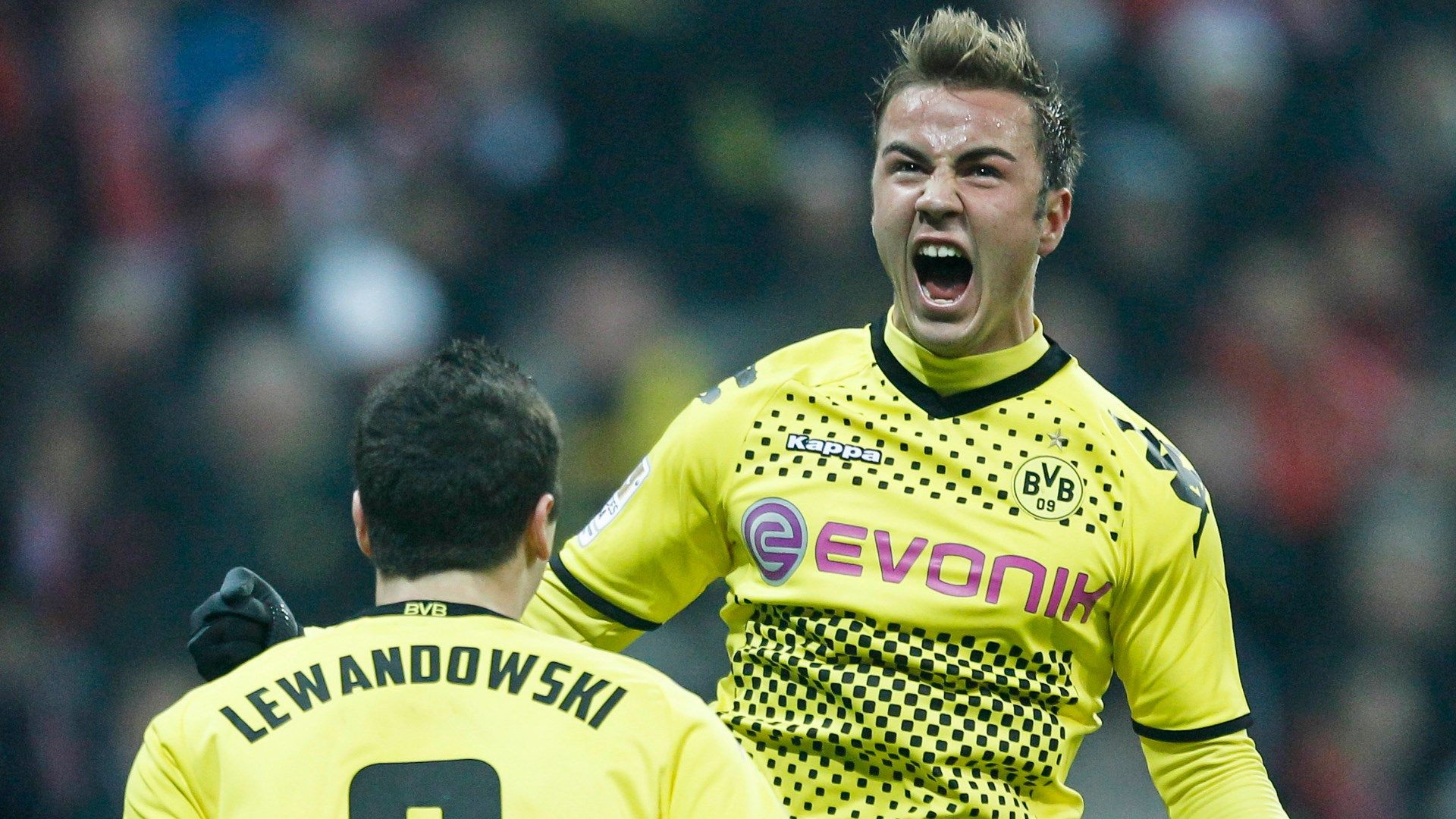 Lewandowski Gotze Borussia Dortmund