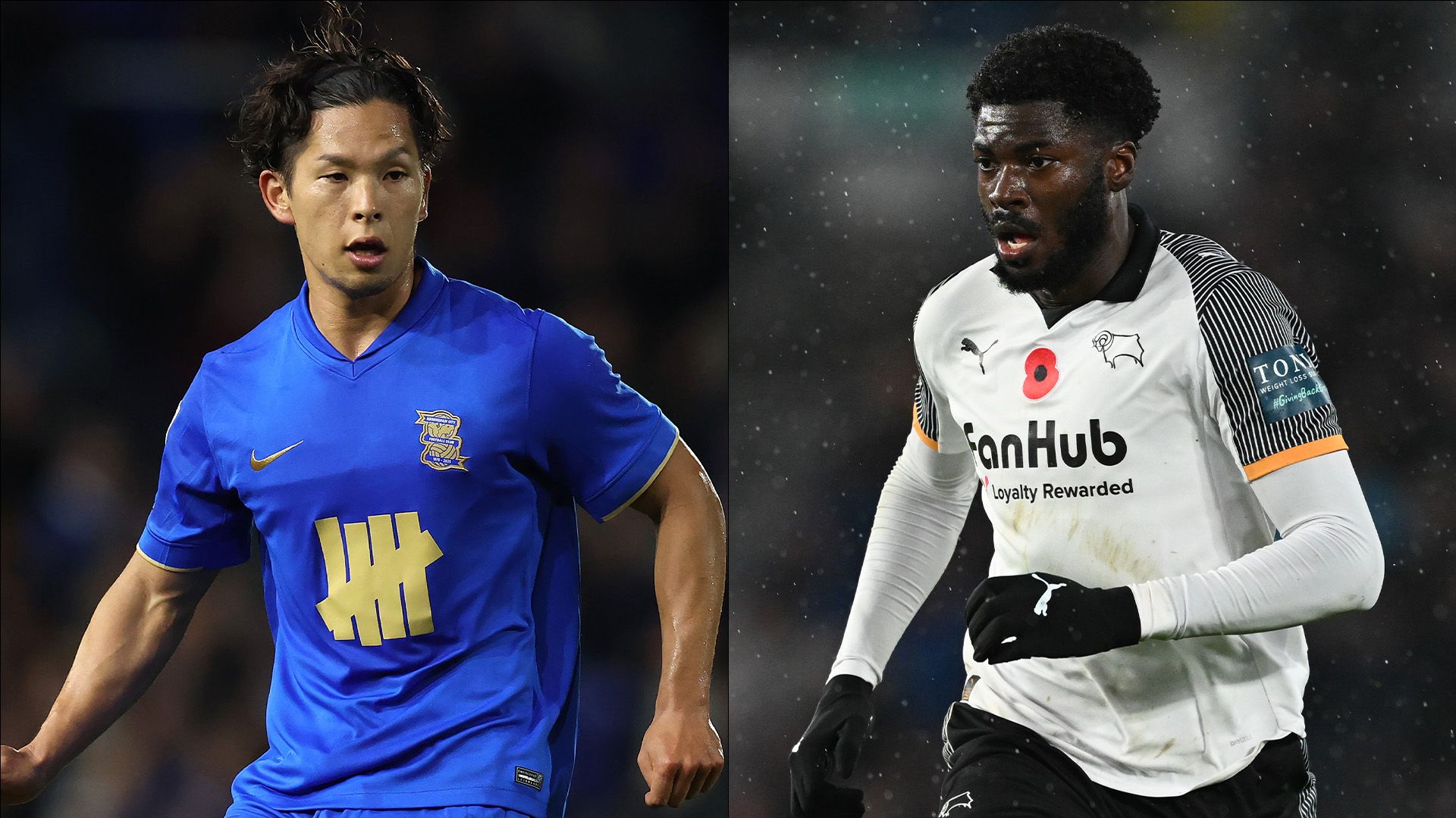 Tomoki Iwata Birmingham Patrick Agyemang Derby