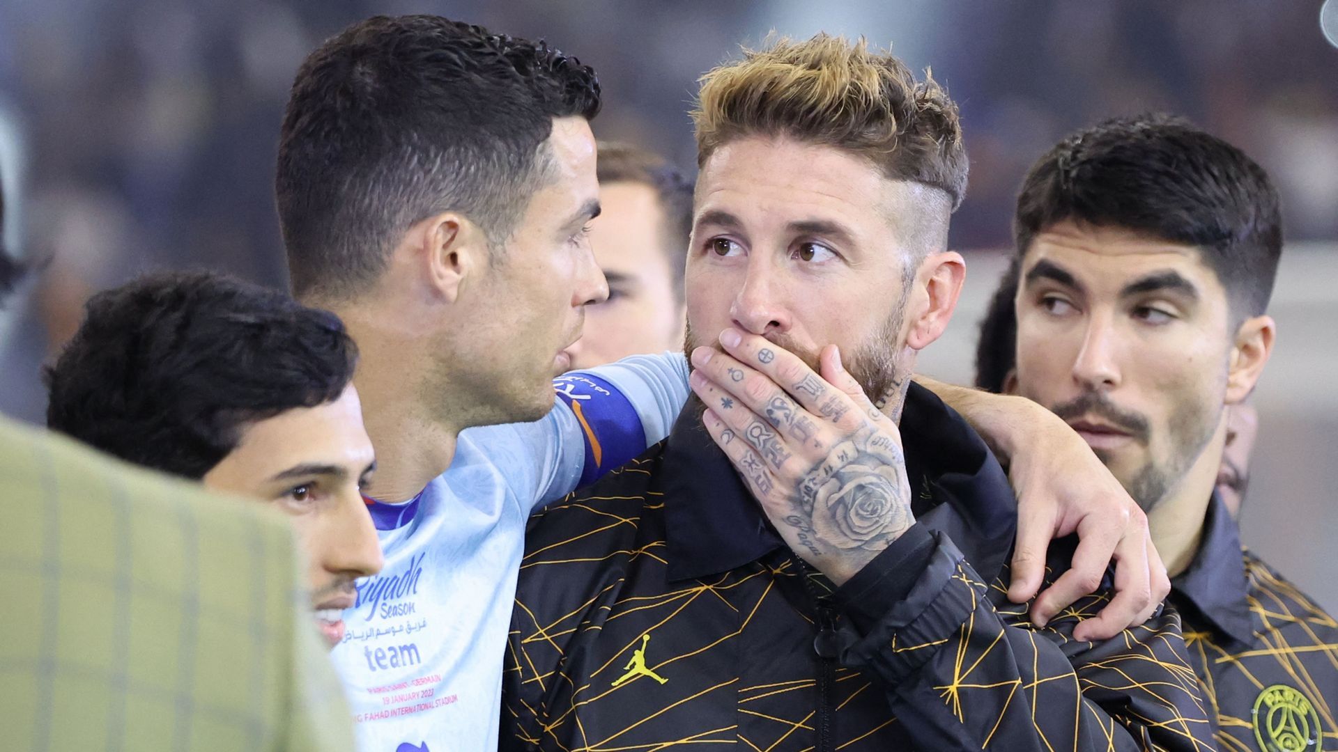 Cristiano Ronaldo Sergio Ramos 2023 Friendly