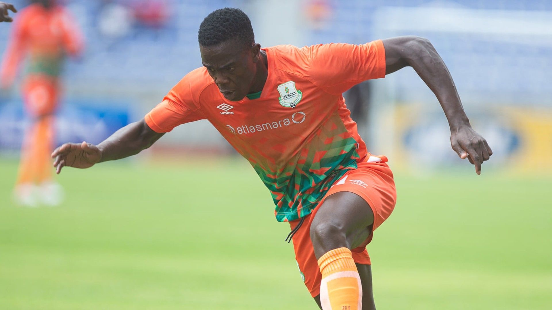 Kenya striker Vincent Oburu.