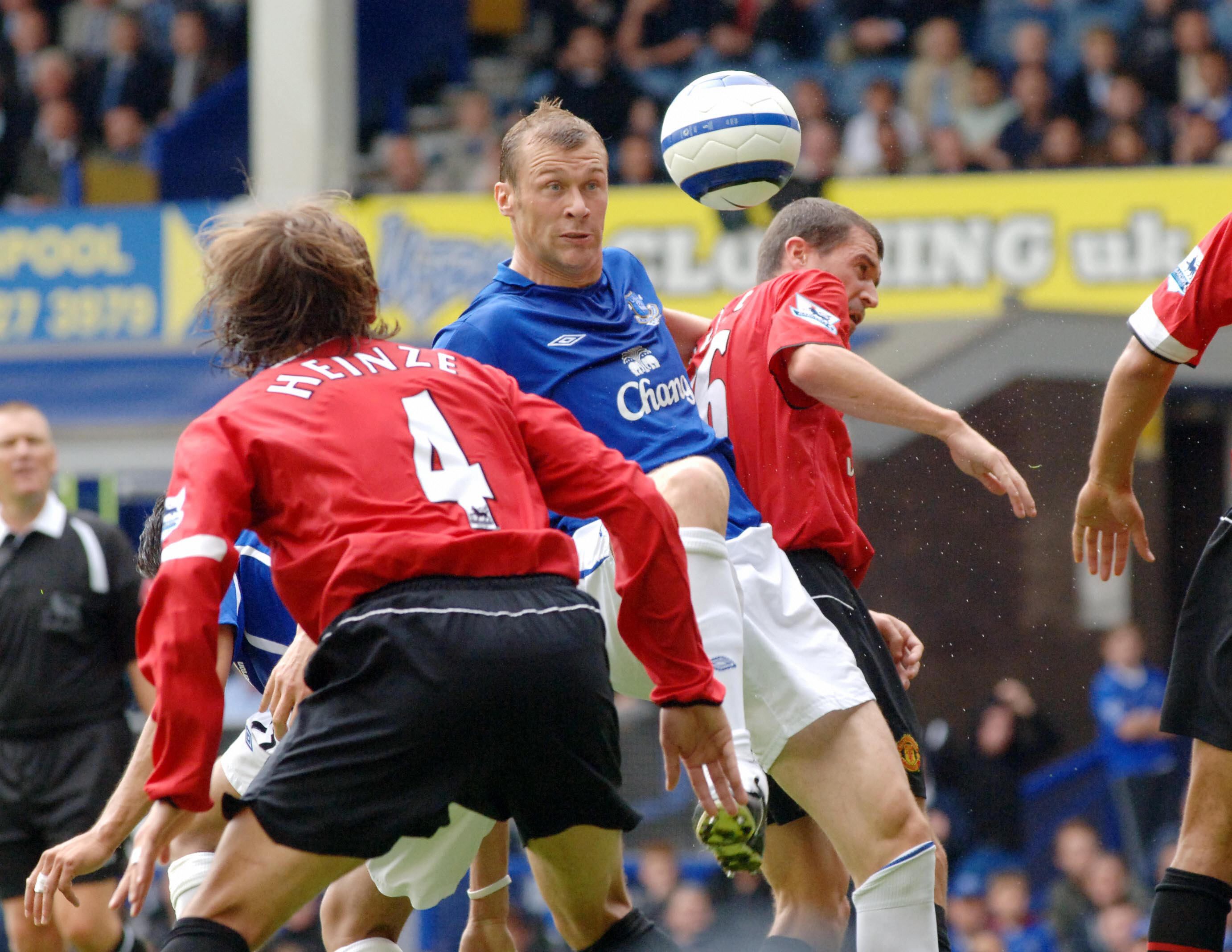 Gabriel Heinze & Roy Keane